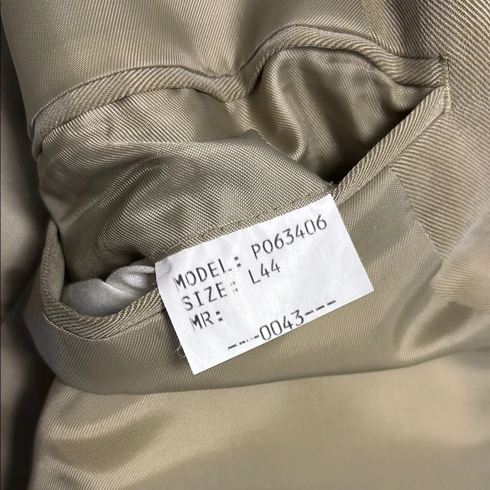 🔥BUNDLESALE Mens 44L Alfani Tan Sport Coat Jacket Tencel Lyocell
